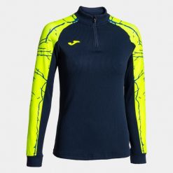 Bluza do biegania damska Joma Elite IX. Niebieskie bluzy damskie Joma, s, bez wzorów, z elastanu, sportowe, bez ramiączek, bez kaptura. Za 118.83 zł.