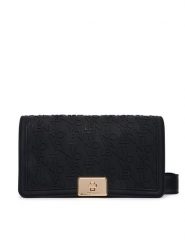 Valentino Torebka Jellies VBSA0Q09LOG Czarny. Czarne listonoszki damskie Valentino, bez wzorów, ze skóry, bez dodatków. Za 479.99 zł.