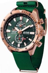 Zegarek męski Vostok Europe YM8J-320B656N zielony. Zielone zegarki męskie Vostok Europe, bez wzorów. Za 4,205.86 zł.