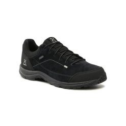 Buty trekkingowe męskie Haglöfs Krusa GT. Czarne buty zimowe męskie Haglöfs, bez wzorów, bez obcasa, bez zapięcia. Za 700.00 zł.