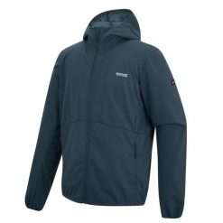 Męska wodoodporna kurtka typu softshell z kapturem Tredmoor. Brązowe kurtki męskie Regatta, m, bez wzorów, z materiału, z kapturem, trekkingowe. Za 299.99 zł.