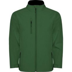 Męska Kurtka Soft Shell Nebraska. Zielone kurtki męskie ROLY, m, bez wzorów, sportowe, bez kaptura. Za 138.99 zł.
