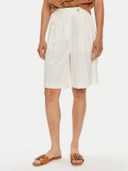 ViCOLO Bermudy TB1568 Écru Regular Fit. Szorty damskie ViCOLO, bez wzorów, z materiału. Za 279.99 zł.