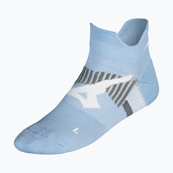 Skarpety Mizuno DryLite Race Mid. Niebieskie skarpetki damskie Mizuno, bez wzorów, z elastanu. Za 29.99 zł.