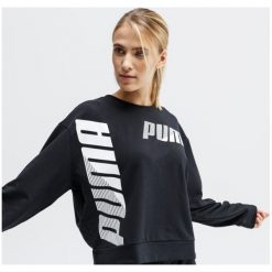 Puma Bluza Modern Sport Crew , czarny, rozmiar S. Czarne bluzy damskie Puma, s, bez wzorów, z materiału, sportowe, bez ramiączek, bez kaptura. Za 219.99 zł.