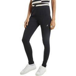 Legginsy Damskie Nautica Pasadena. Czarne legginsy damskie Nautica, bez wzorów, z materiału. Za 209.00 zł.