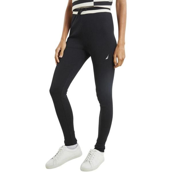 Legginsy Damskie Nautica Pasadena. Czarne legginsy damskie Nautica, bez wzorów, z materiału. Za 209.00 zł.