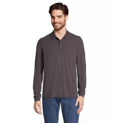 Koszulka polo z długim rękawem Sol's Prime. Szare bluzki damskie SOL'S, s, bez wzorów, eleganckie, bez kołnierzyka, bez ramiączek. Za 134.00 zł.