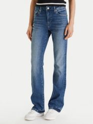 Tommy Hilfiger Jeansy WW0WW47701 Niebieski Bootcut Fit. Niebieskie jeansy damskie Tommy Hilfiger, bez wzorów, z bawełny. Za 529.99 zł.