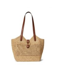 LAUREN RALPH LAUREN Torebka 431P03408001 Brązowy. Brązowe shopperki damskie Lauren Ralph Lauren, bez wzorów, z syntetyku, bez dodatków. Za 1,799.00 zł.