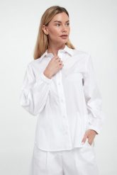 Koszula damska Panda MAX MARA BEACHWEAR. Koszule damskie Max Mara Beachwear, bez wzorów, bez kołnierzyka, bez ramiączek. W wyprzedaży za 527.20 zł.