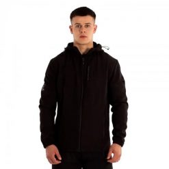 Kurtka softshell William Martin Stone. Czarne kurtki sportowe damskie Softee, s, bez wzorów, z elastanu, bez ramiączek, bez kaptura, trekkingowe. Za 275.99 zł.