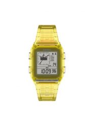Timex Zegarek Q Timex Lca X Fortnite® Chronograph TW2W96600 Żółty. Żółte, cyfrowe zegarki męskie Timex, bez wzorów. Za 419.99 zł.