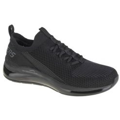Buty sportowe Sneakersy męskie, Skechers Skech-Air Element 2.0. Czarne buty sportowe męskie Skechers, bez wzorów, bez zapięcia, trekkingowe. Za 399.99 zł.