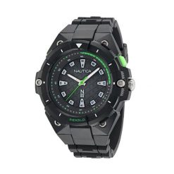 Zegarek Nautica. Czarne zegarki męskie Nautica, bez wzorów. Za 329.99 zł.