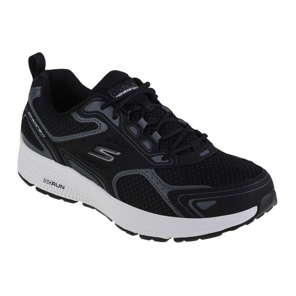 Buty do biegania męskie Skechers Go Run Consistent. Białe buty sportowe męskie Skechers, bez wzorów, z materiału, bez zapięcia, do biegania. Za 279.99 zł.