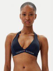 Tommy Hilfiger Góra od bikini UW0UW05813 Granatowy. Niebieskie bikini Tommy Hilfiger, bez wzorów, z syntetyku. Za 109.99 zł.