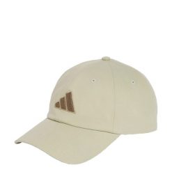 Czapka DAD CAP TONAL LOGO. Białe czapki damskie Adidas, bez wzorów, z bawełny, klasyczne. Za 92.65 zł.