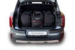 Torby Do Bagażnika Mini Countryman Ev 2023+ 4Szt Kjust. Czarne torby podróżne damskie KJUST, bez wzorów, z kauczuku. Za 1,221.00 zł.