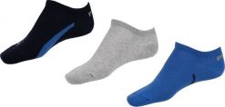 Skarpety Puma Unisex Lifestyle Sneakers czarne, szare, niebieskie 907951 03 35-38. Czarne skarpetki damskie Puma, bez wzorów. Za 48.99 zł.