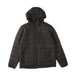 Kurtka męska Billabong Journey Puffer pikowana z kapturem. Czarne kurtki męskie Billabong, m, bez wzorów, sportowe, z kapturem. Za 272.00 zł.
