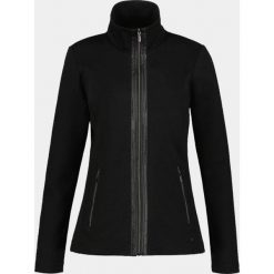 Sweter Damski Luhta Hallikkala. Czarne swetry nierozpinane damskie Luhta, bez wzorów, z polaru, eleganckie, bez kołnierzyka, bez ramiączek. Za 349.00 zł.