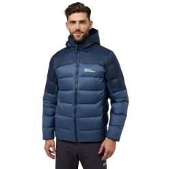 Kurtka turystyczna męska Jack Wolfskin Nebelhorn. Niebieskie kurtki męskie Jack Wolfskin, na zimę, m, bez wzorów, z poliesteru, sportowe, z kapturem. Za 1,302.00 zł.