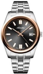 Zegarek męski Adriatica A1298.R1R6Q srebrny. Szare zegarki męskie Adriatica, bez wzorów, srebrne. Za 1,080.00 zł.