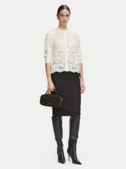 Morgan Spódnica ołówkowa 242-JROSE.F Czarny Slim Fit. Czarne spódnice damskie Morgan, bez wzorów, z bawełny, ołówkowe. Za 299.99 zł.