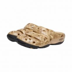 Klapki męskie KEEN YOGUI ARTS THC. Brązowe klapki męskie Keen, bez wzorów, bez zapięcia. Za 199.99 zł.