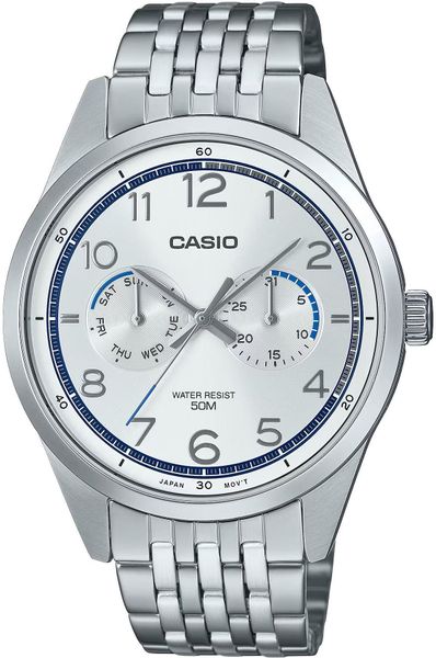 Zegarek Casio Męski MTP-E340D-7AV + box. Zegarki męskie Casio, bez wzorów. Za 349.00 zł.