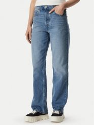 Tommy Jeans Jeansy DW0DW23028 Niebieski Slim Fit. Niebieskie jeansy damskie Tommy Jeans, bez wzorów, z bawełny. Za 329.99 zł.