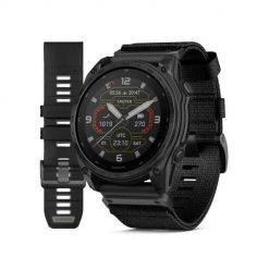Garmin Tactix 8 51mm Solar Black. Czarne zegarki sportowe Garmin, bez wzorów. Za 6,951.99 zł.