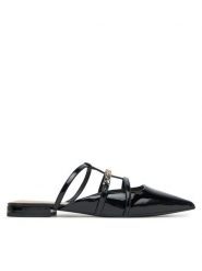 PINKO Klapki Gianira 20 SD0275 E002 Czarny. Czarne klapki damskie Pinko, bez wzorów, ze skóry, bez obcasa, bez zapięcia. Za 779.99 zł.