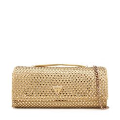 Torebka Guess. Żółte torebki do ręki damskie Guess, z aplikacjami, bez dodatków. Za 659.99 zł.