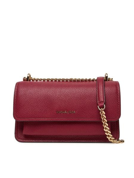 MICHAEL Michael Kors Torebka Claire 30T4GC7L3T Bordowy. Czerwone torebki do ręki damskie MICHAEL Michael Kors, bez wzorów, ze skóry, bez dodatków. Za 889.99 zł.