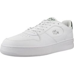Tenisówki Lacoste Model L001 Set Kolor Biały. Białe trampki męskie Lacoste, bez wzorów, ze skóry, bez zapięcia. Za 602.30 zł.
