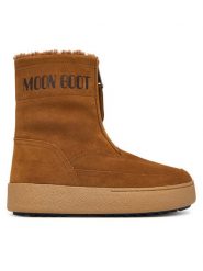Moon Boot Śniegowce 80D2450250 Brązowy. Brązowe śniegowce damskie Moon Boot, ze skóry, bez zapięcia. Za 1,129.00 zł.