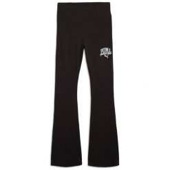 Puma Legginsy Class High-Waist Flared 68503901. Czarne legginsy damskie Puma, bez wzorów. Za 106.99 zł.