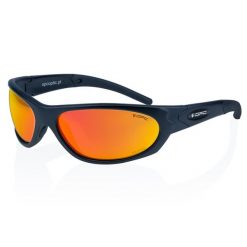 Okulary przeciwsłoneczne MILITARY MARINES Matt Black Red REVO + ETUI. Czarne okulary przeciwsłoneczne damskie OPC. Za 179.99 zł.