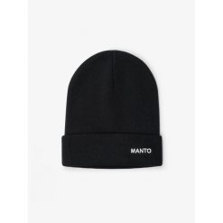 MANTO czapka zimowa BASE. Czarne czapki damskie Manto, na zimę, bez wzorów. Za 89.00 zł.