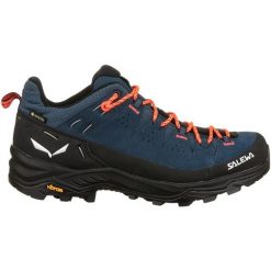 Buty Trekkingowe Damskie Salewa Alp Trainer 2 Gtx. Czarne obuwie trekkingowe damskie Salewa, z gore-texu, bez zapięcia. Za 806.00 zł.
