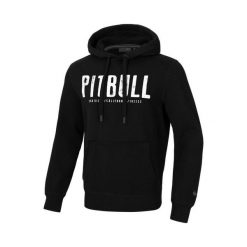 Bluza męska Pitbull z kapturem Street King. Czarne bluzy męskie PITBULL, m, bez wzorów, z kapturem, na fitness i siłownię. W wyprzedaży za 179.00 zł.