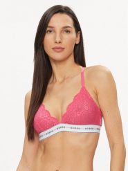 Guess Biustonosz braletka Belle O97C02 KBBT0 Różowy. Czerwone biustonosze Guess, z aplikacjami, z syntetyku. Za 229.99 zł.