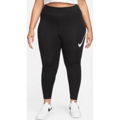 Nike Legginsy Nike Sportswear Essential Swosh DM6207 010 DM6207 010 czarny XS. Czarne legginsy damskie Nike, bez wzorów. Za 88.97 zł.