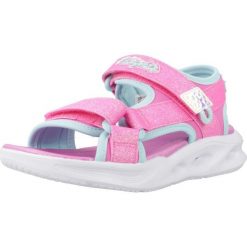 Sandały SKECHERS SOLA GLOW SANDAL Rose. Czerwone sandały męskie Skechers, na lato, bez wzorów, z syntetyku, bez zapięcia. Za 214.99 zł.