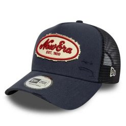 Czapka trucker damska Los Angeles Dodgers Oval Cansas Distress. Niebieskie czapki damskie New Era, bez wzorów. Za 220.50 zł.