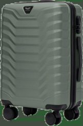 Walizka kabinowa Wings PEAFOWL 2.0 20" ARMY GREEN. Zielone walizki damskie Wings, bez wzorów, z materiału. Za 179.90 zł.