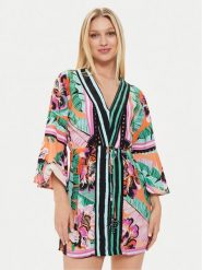 Maaji Sukienka letnia Joyous PT2158CPO003 Kolorowy Regular Fit. Sukienki damskie Maaji, na lato, s, bez wzorów, z wiskozy, bez kołnierzyka, bez ramiączek. Za 219.99 zł.