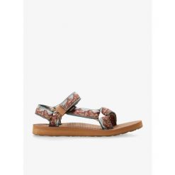 Sandały turystyczne damskie Teva Original Universal. Niebieskie sandały damskie Teva, bez wzorów, bez obcasa, bez zapięcia. Za 235.99 zł.